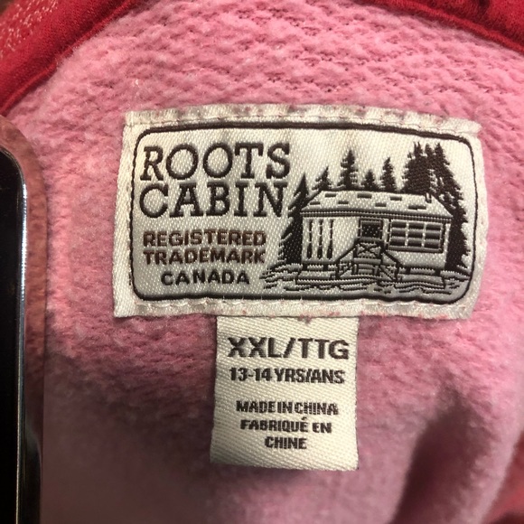 Roots hoodie size xxl youth age 13/14 - Picture 5 of 5